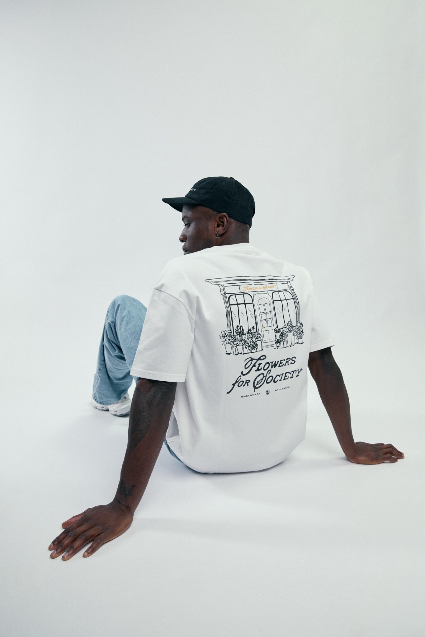 FLOWER SHOP TSHIRT OFF WHITE