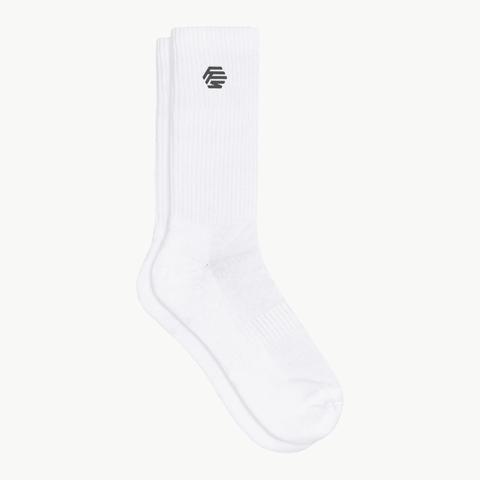 SOCKS - 2 PAIRS WHITE