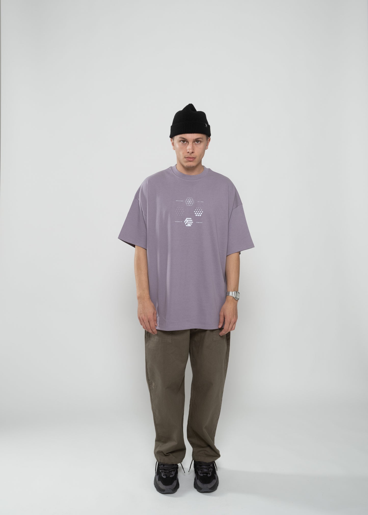 POINT CLOUD TSHIRT PURPLE