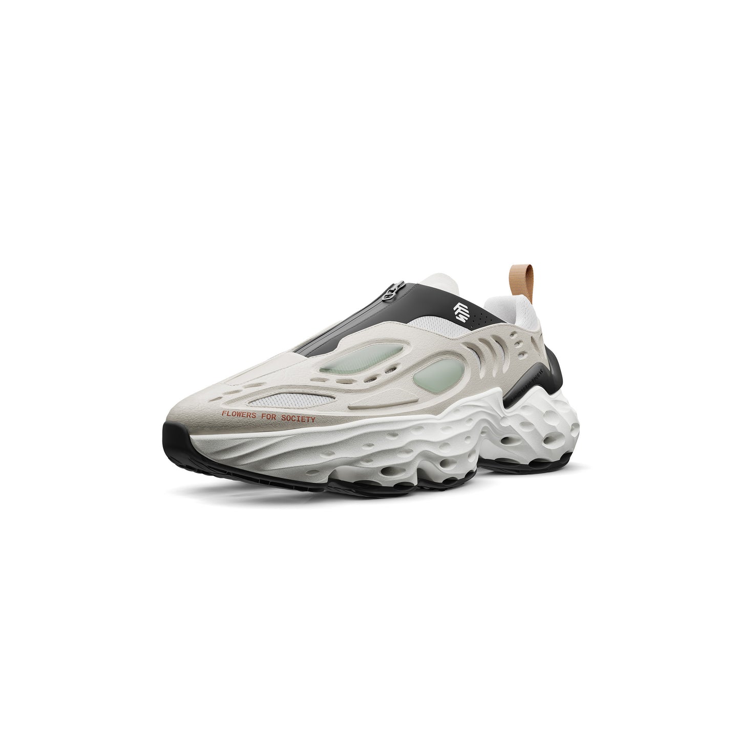 Flowers for Society Sneaker Seed.One Memo-Z Kah Bane collaboration sideview
