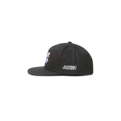 FLOWERS CAP - PURPLE
