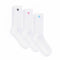 SOCKS - 3 PAIRS WHITE/ MULTICOLOR