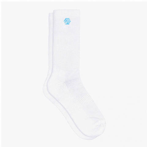 SOCKS - 3 PAIRS WHITE/ MULTICOLOR