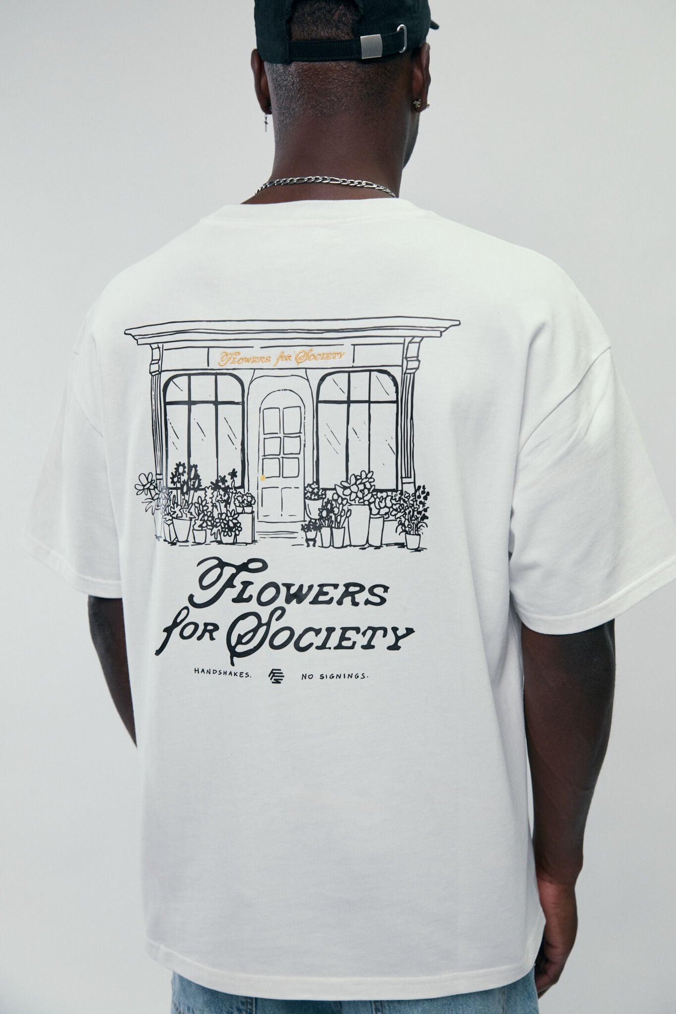 FLOWER SHOP TSHIRT OFF WHITE