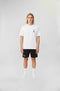 FLOWERS SHORTS VINTAGE - BLACK/ SENSE WHITE