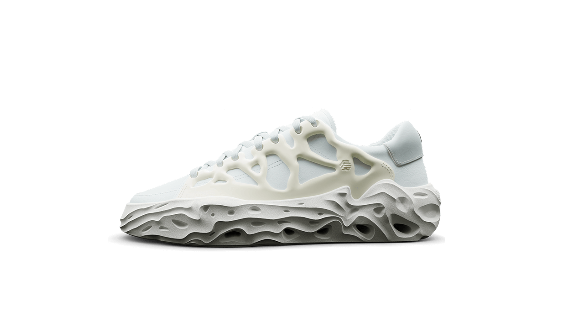 Radicle OG shoe viewed from left side on white background