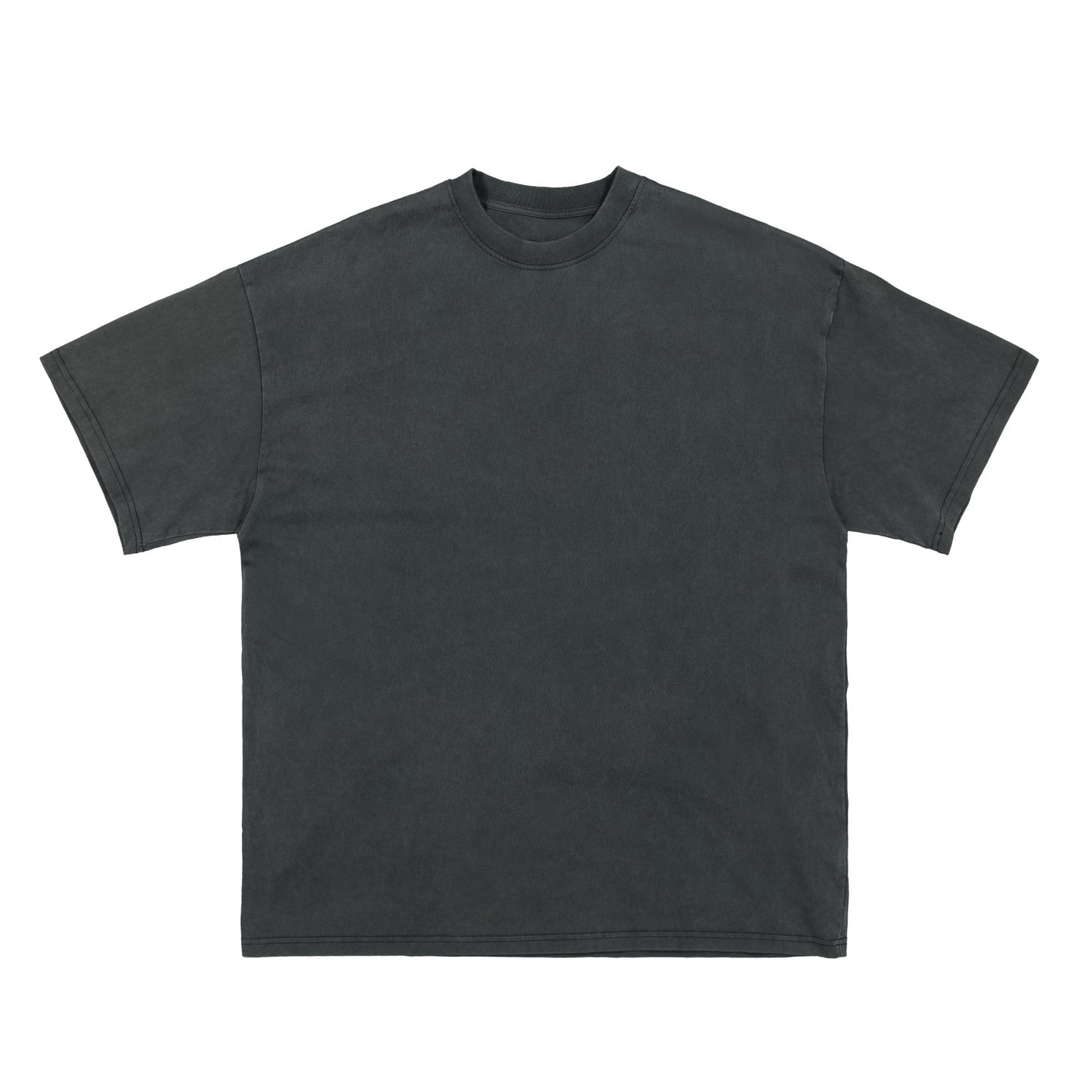 BASIC BACK PRINT T-SHIRT BLACK/WHITE